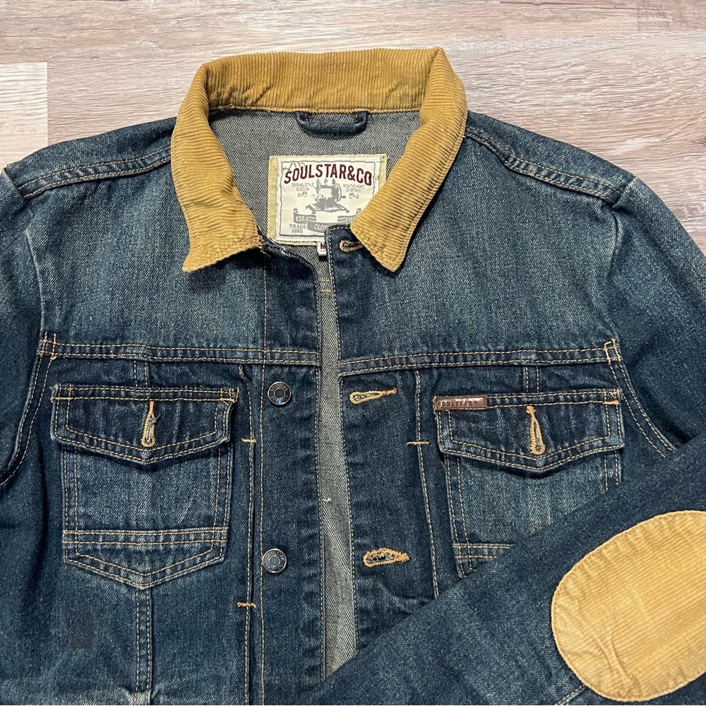 Patchwork Denim Jacket - image 2